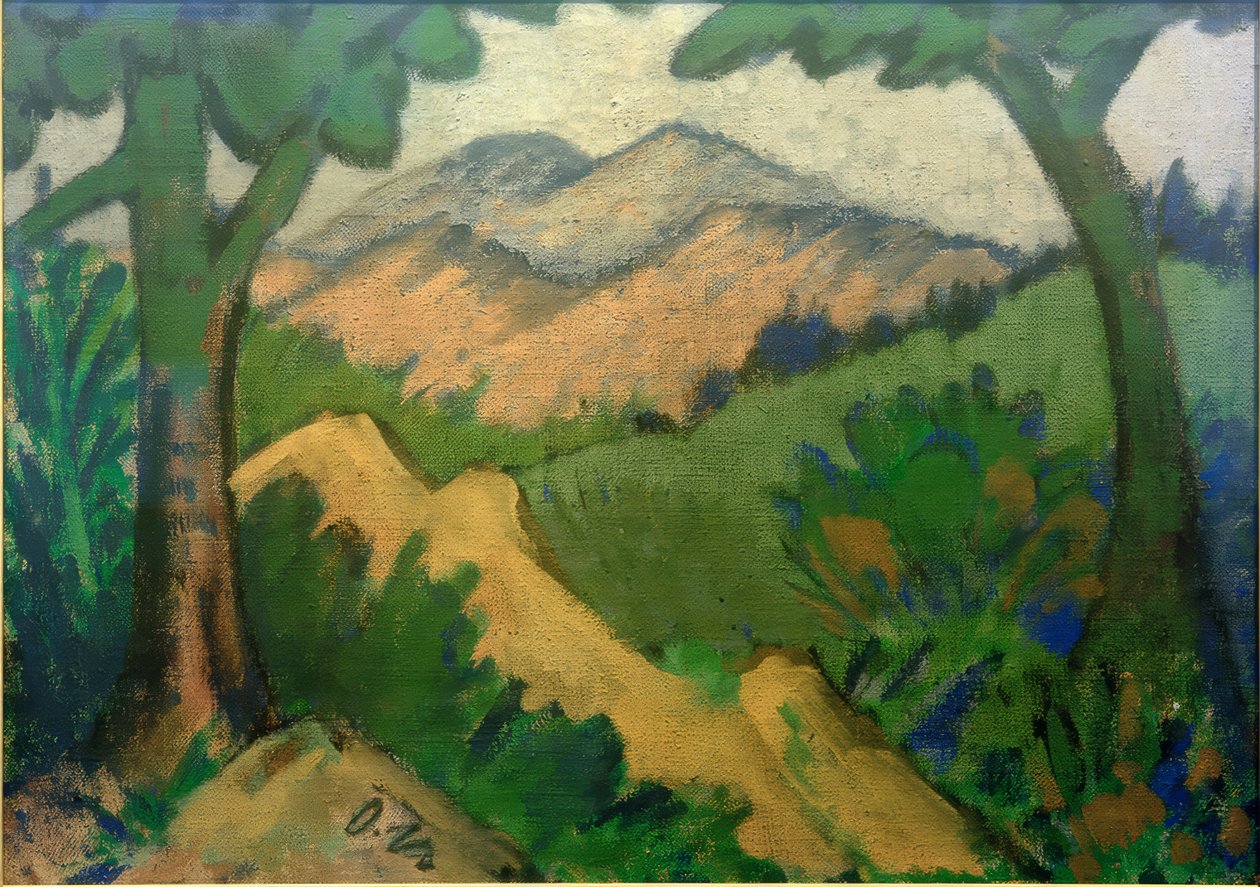 Paysage de dunes - Otto Mueller
