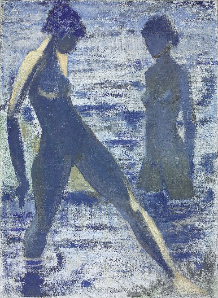 Baigneurs, vers 1927 - Otto Mueller