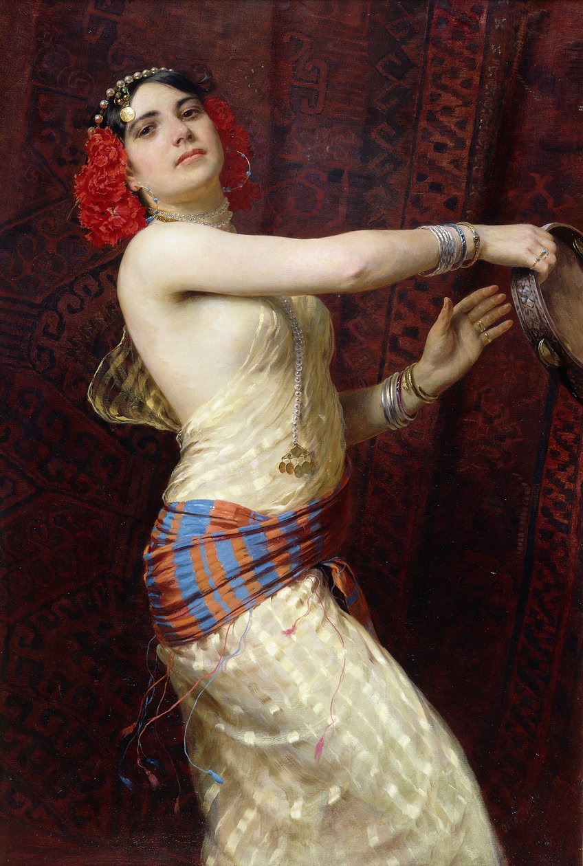 Une danseuse damascène - Otto Pilny