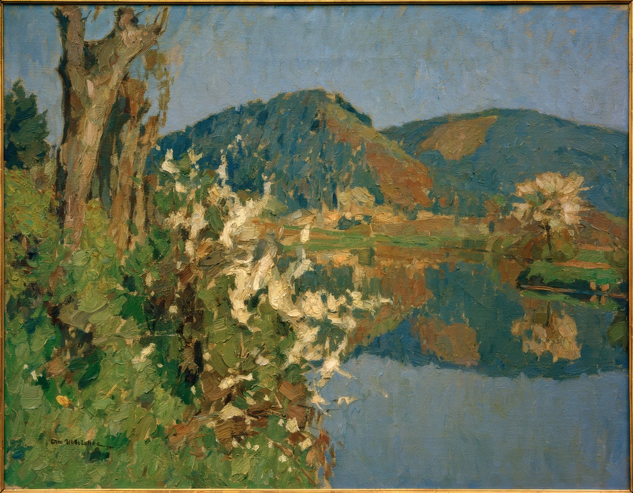 Printemps (Paysage fluvial) - Otto Ubbelohde