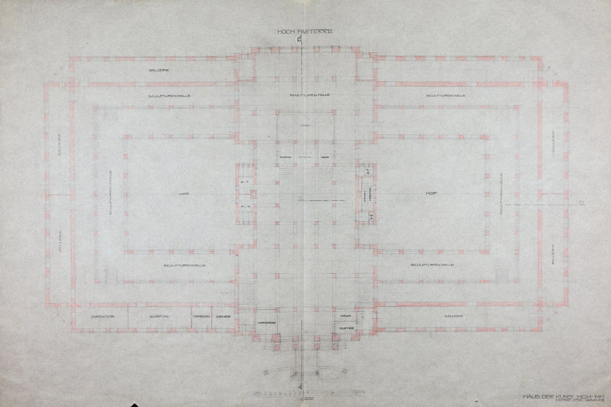 Projet de "Maison des arts MCM-MM - Otto Wagner
