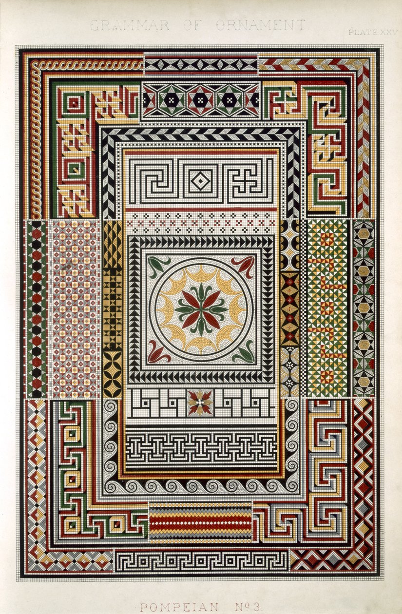Pompéien n°3, Planche XXV, de 