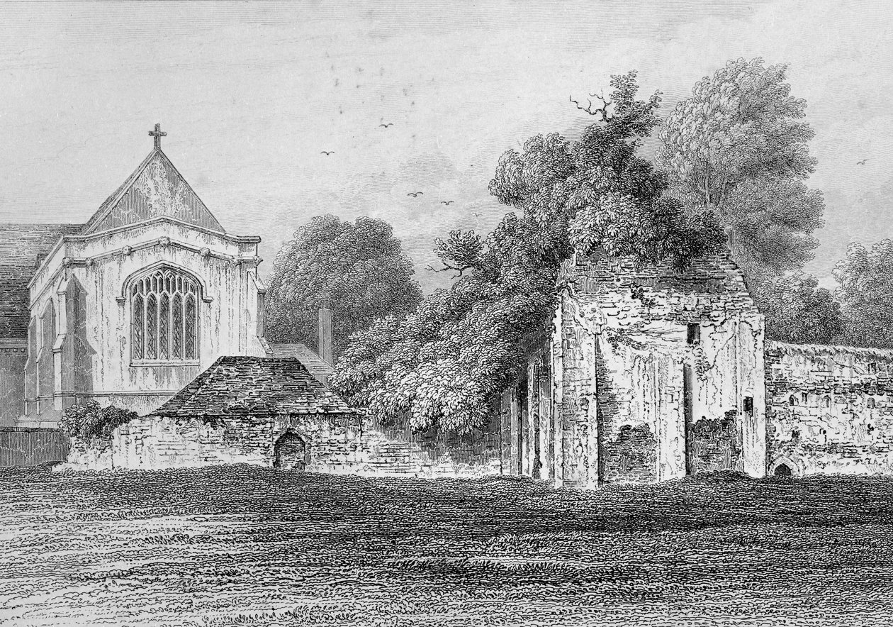 Château de Wolvesey Winchester, c.1830 - Owen Brown Carter