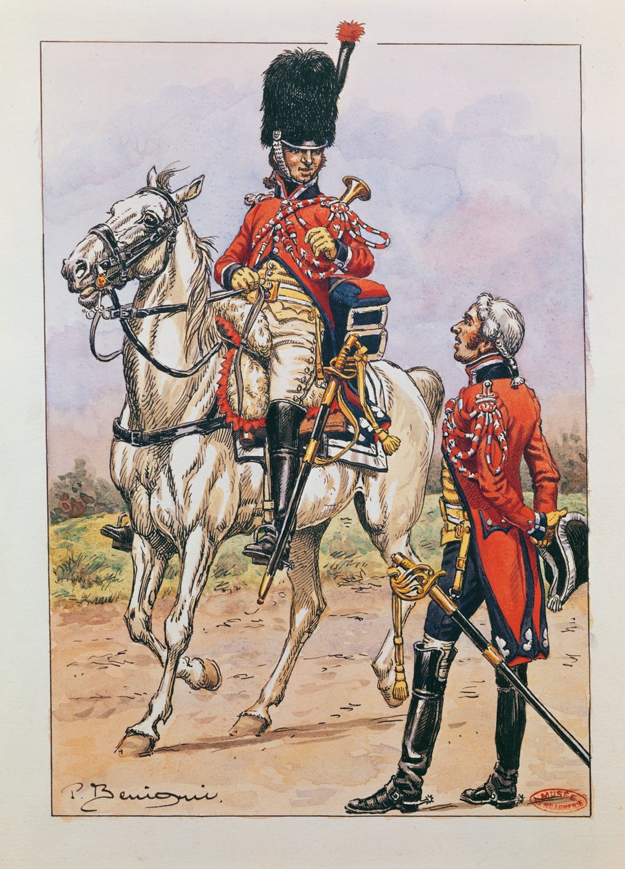 Trompette de la cavalerie d