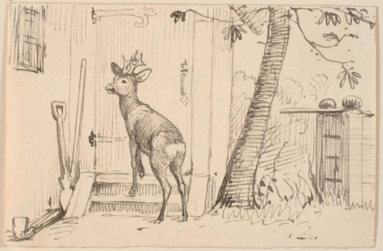 Le cerf devant la porte - P.C. Skovgaard