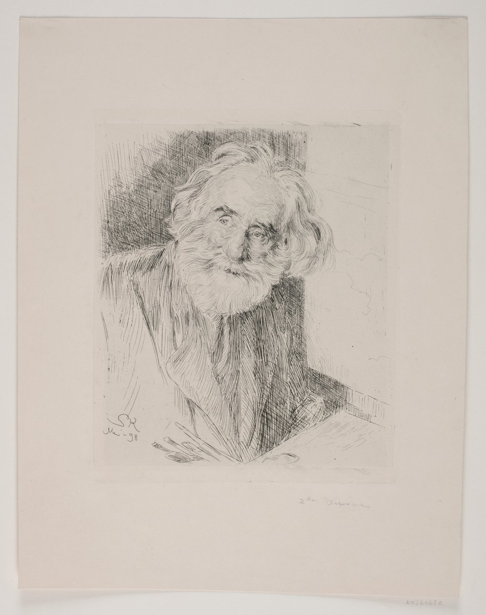 Portrait de Vilhelm Kyhn - Peder Severin Krøyer