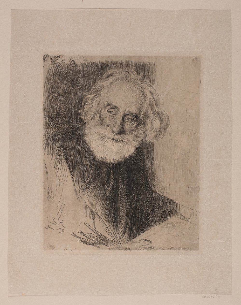 Portrait de Vilhelm Kyhn - Peder Severin Krøyer