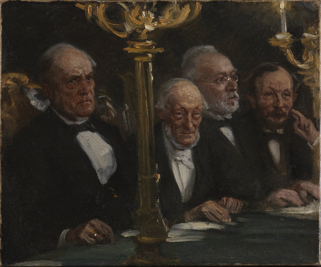 Groupe de portraits - Peder Severin Krøyer