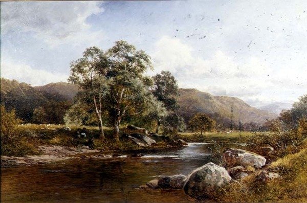 Vue de Abbot Hall, Kendal - P. Crosthwaite