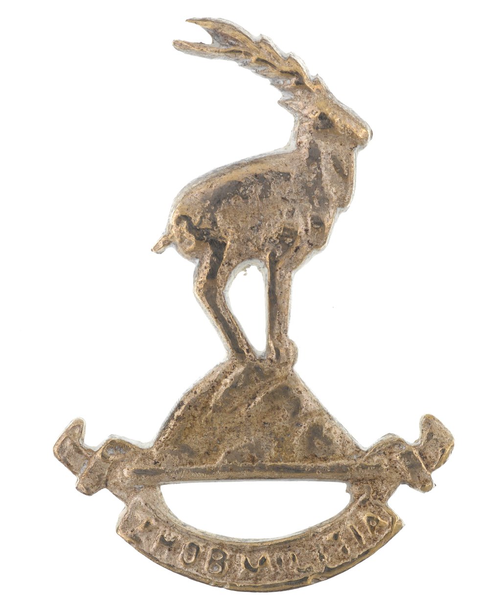 Insigne de casquette, milice de Zhob - Pakistani School