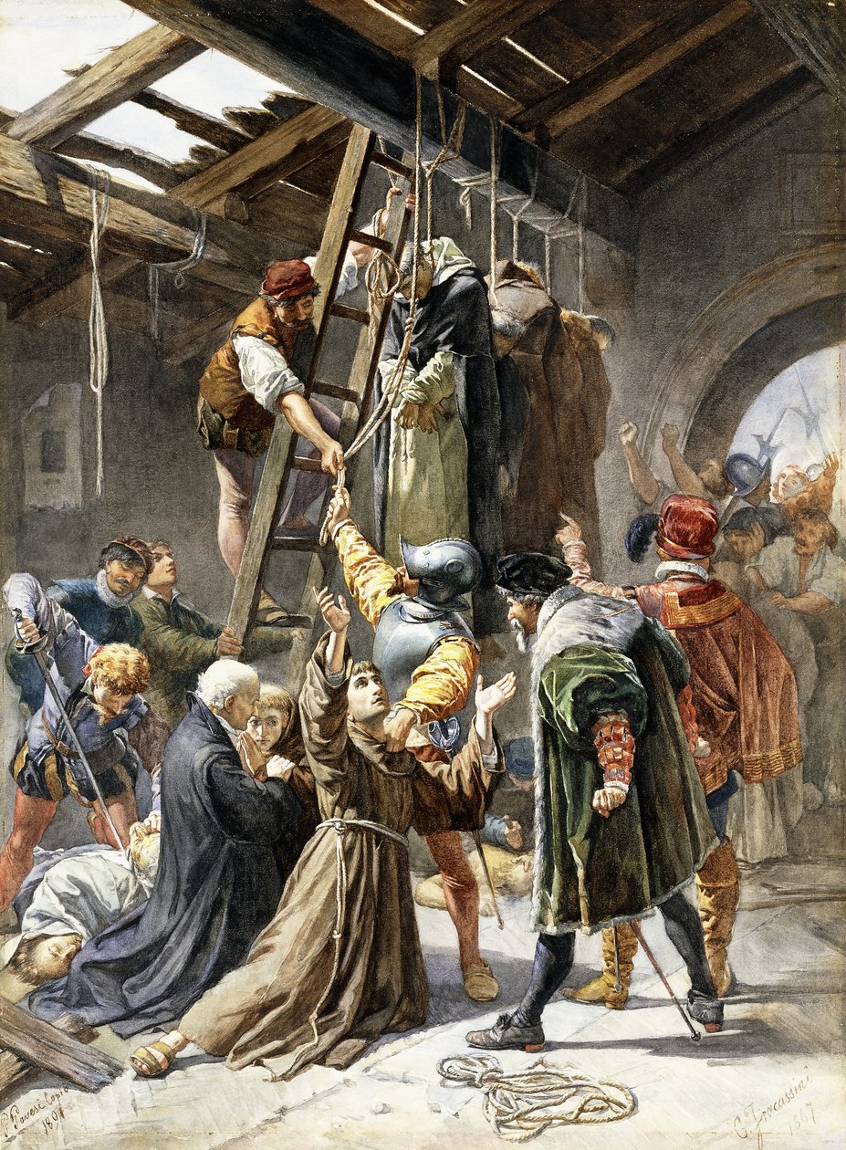 Les Martyrs - Paolino Pavesi
