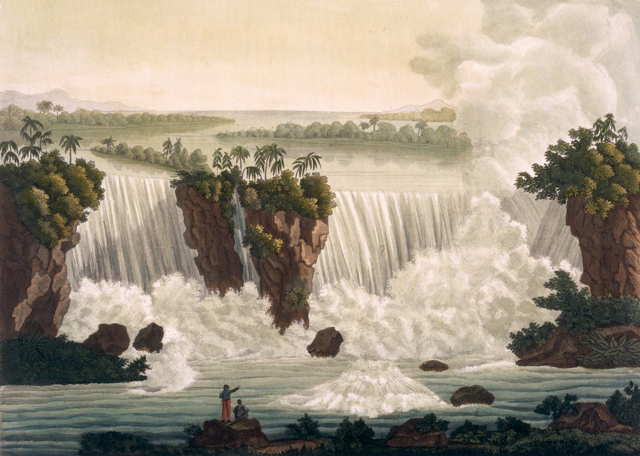 Chutes du Niagara, 1818, de 