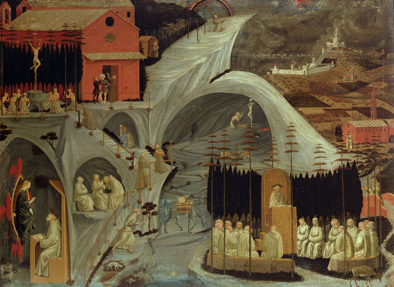 La Thébaïde, c.1460 - Paolo Uccello