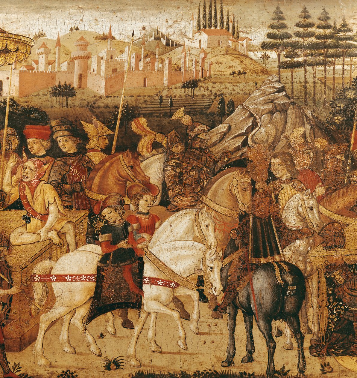 Le Triomphe de Jules César (100-44 av. J.-C.) - Paolo Uccello