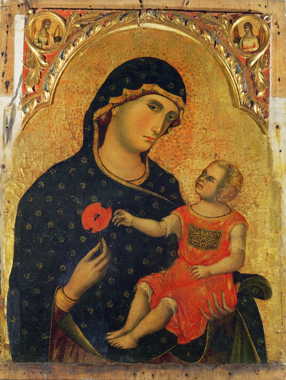 Madone et Enfant - Paolo Veneziano