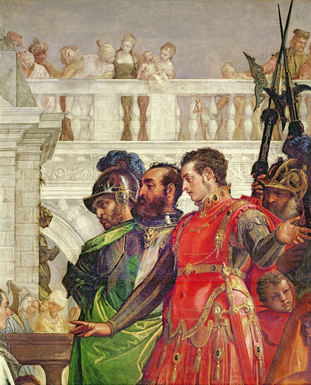 Famille de Darius devant Alexandre le Grand (356-323 av. J.-C.) (détail) - Paolo Veronese