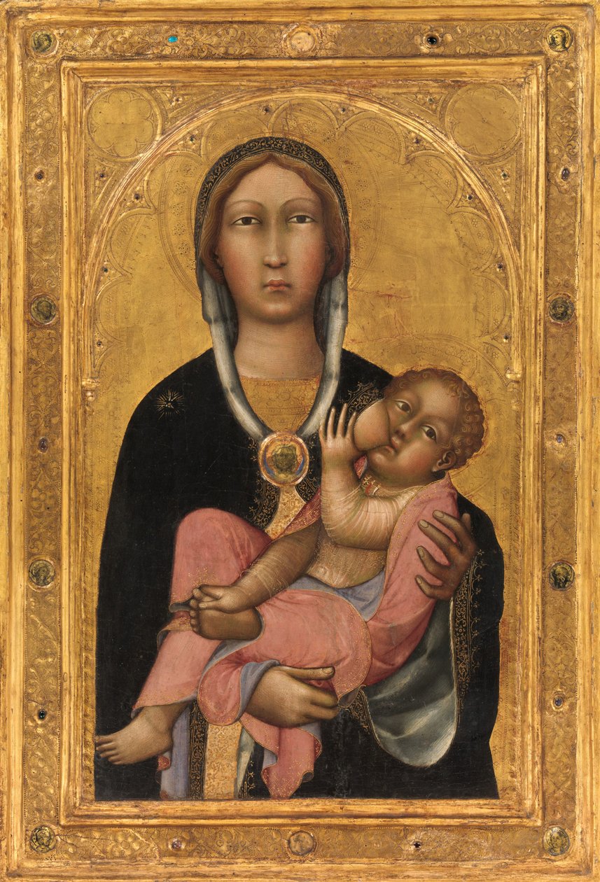 Madone et Enfant - Paolo di Giovanni Fei