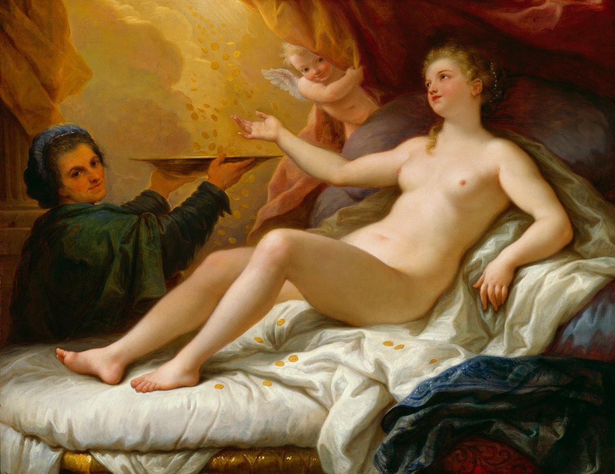 Danaé, c.1705-15 - Paolo di Matteis