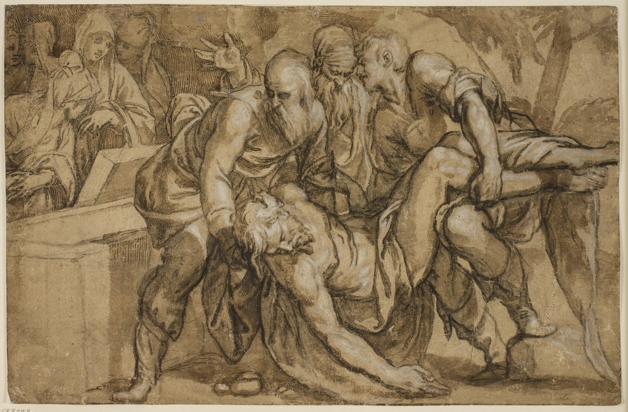 La Mise au tombeau - Paolo Farinati