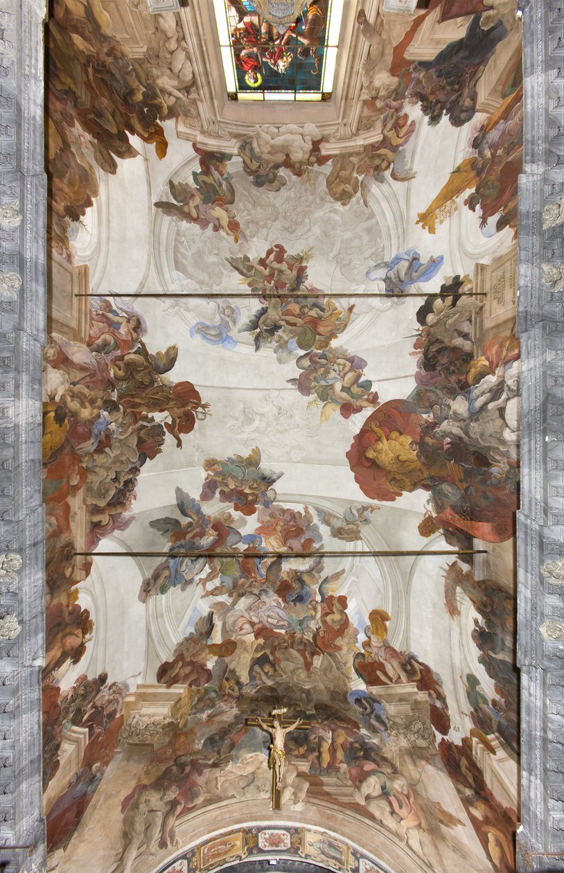 Voûte avec fresques, vers 1696-97 - Paolo Pagani