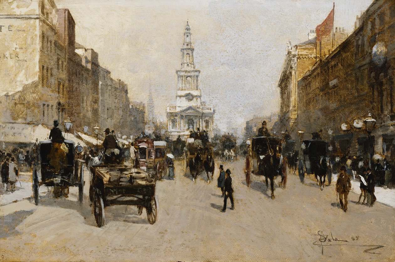 Le Strand, Londres, 1888 - Paolo Sala