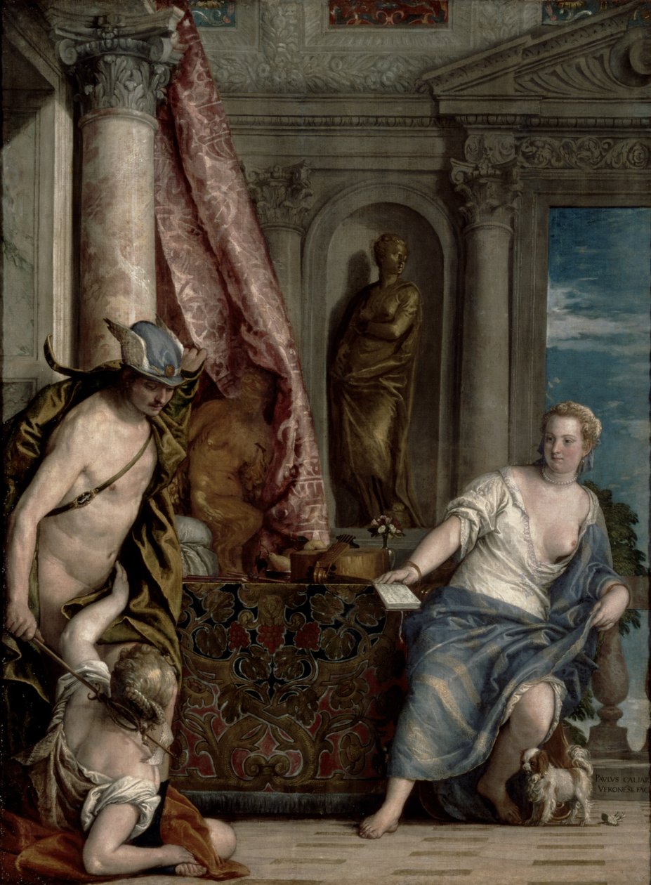 Hermès, Hersé et Aglaure - Paolo Veronese