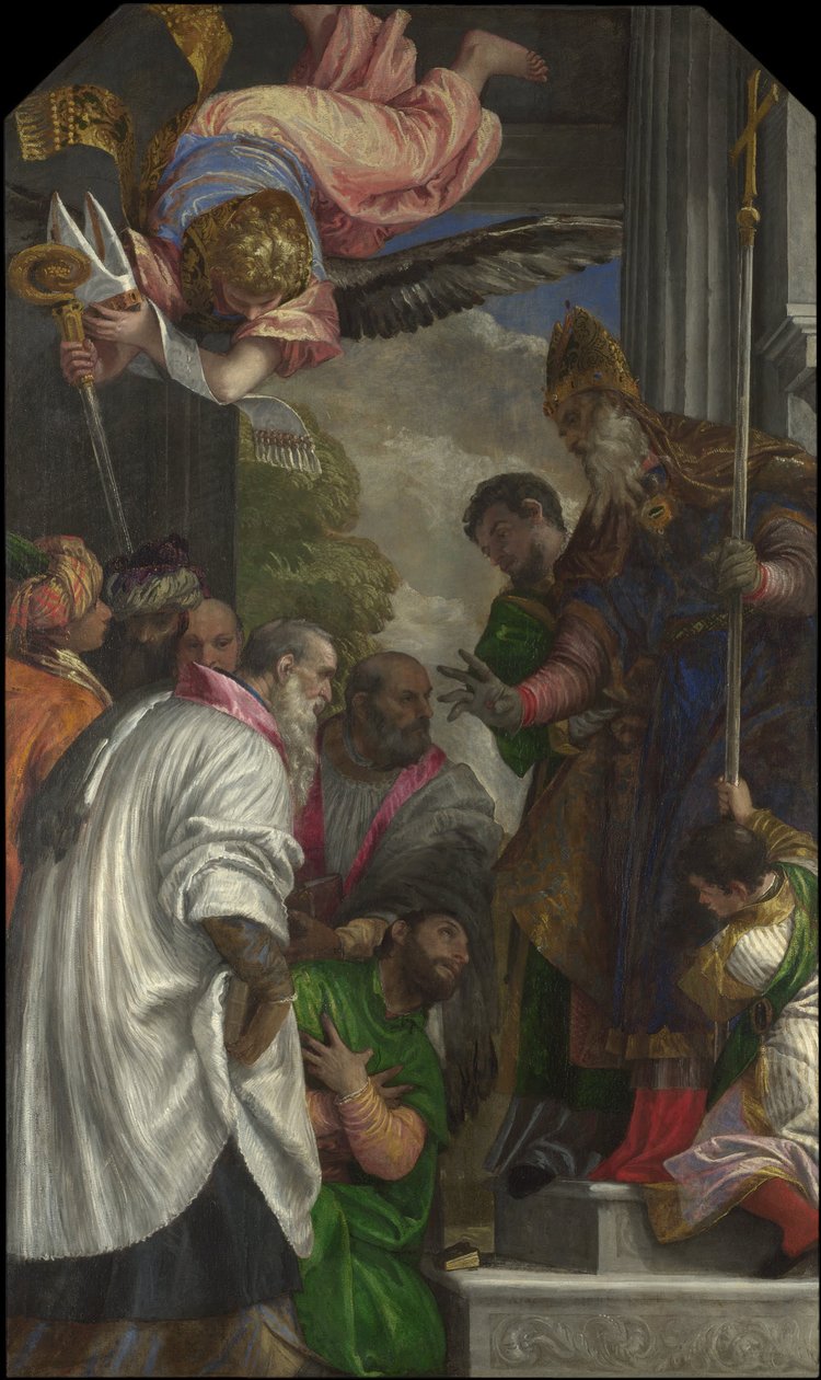 La consécration de Saint Nicolas, 1562 - Paolo Veronese