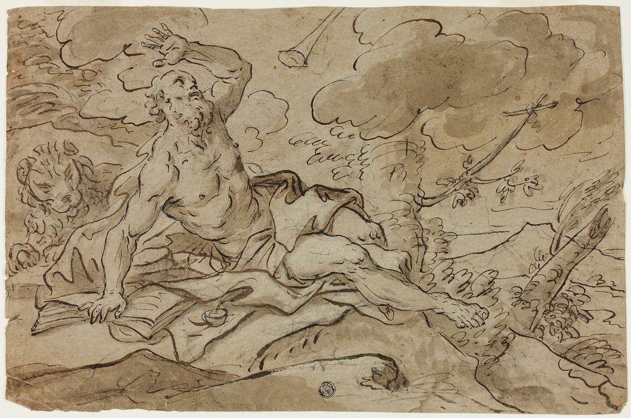 Saint Jérôme - Paolo de Matteis