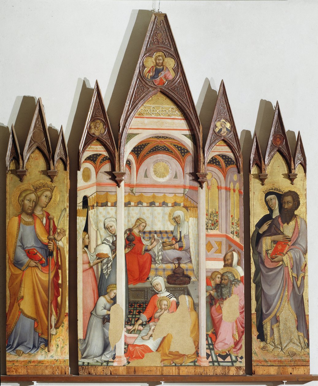 Naissance de Marie - Paolo di Giovanni Fei