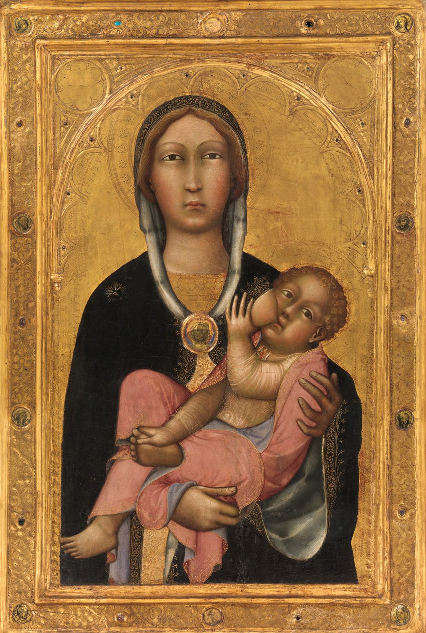 Madone et Enfant - Paolo di Giovanni Fei