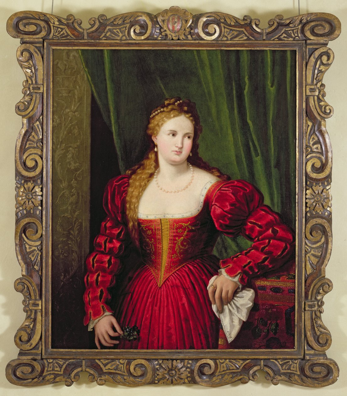 Portrait de Violante, fille de Palma Vecchio, 1530-35 - Paris Bordone