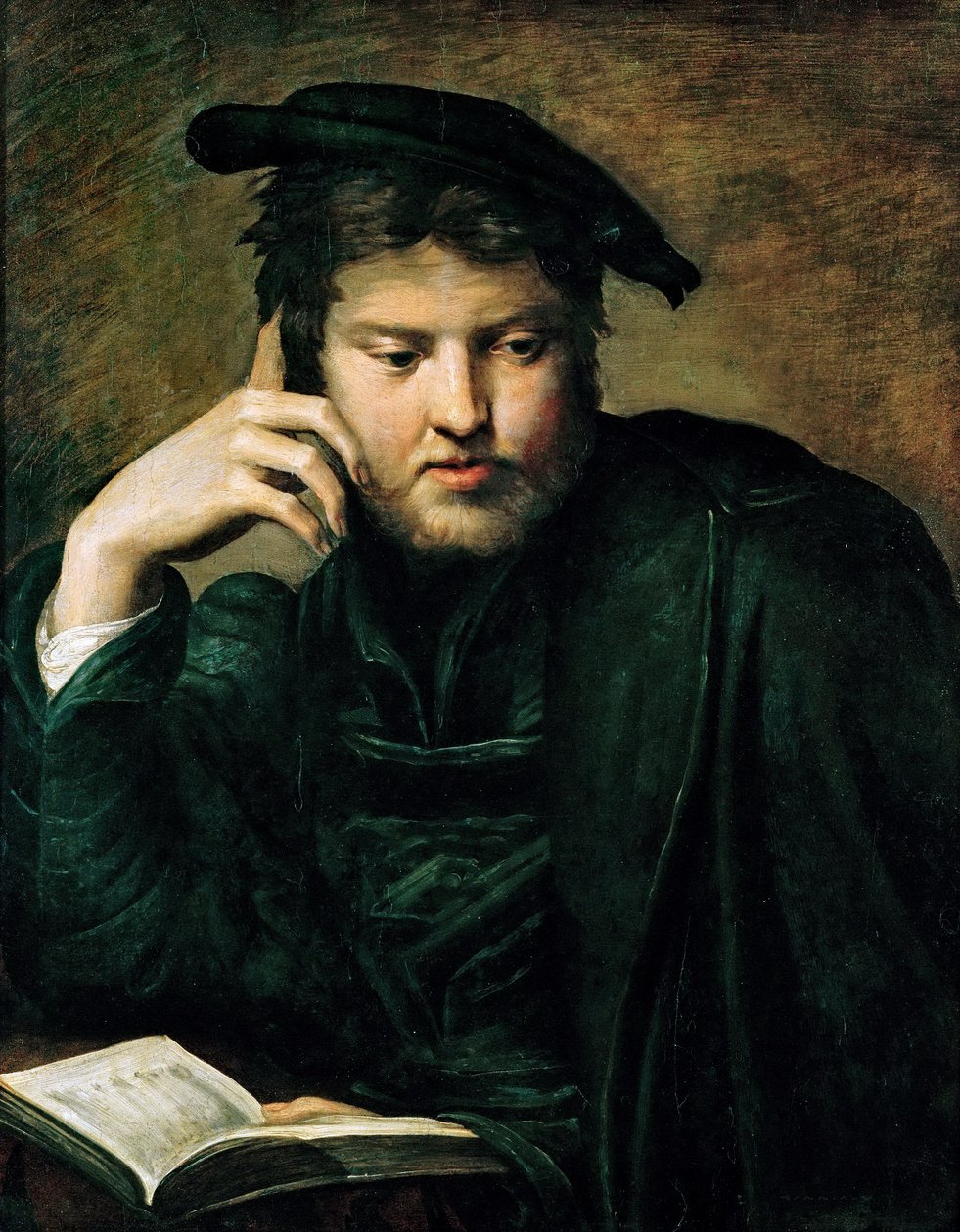 Homme avec un livre - Parmigianino