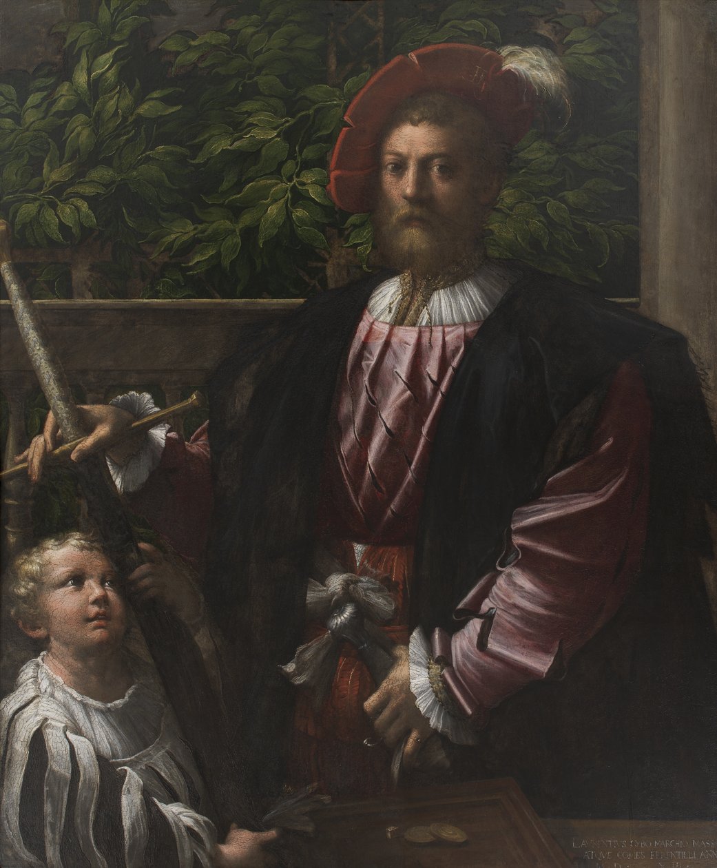 Portrait de Lorenzo Cybo - Parmigianino