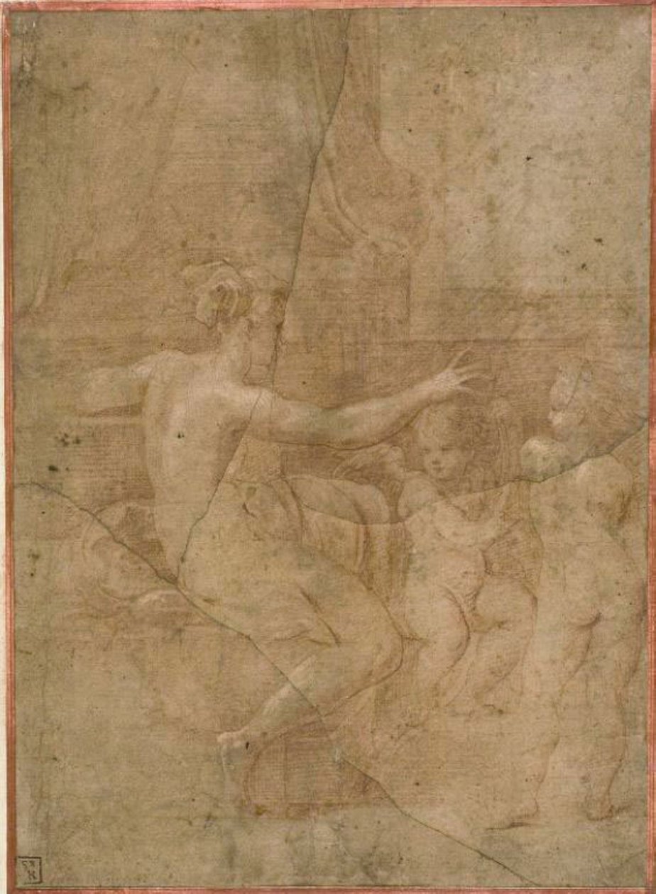 Vénus avec Cupidon et Putto - Parmigianino