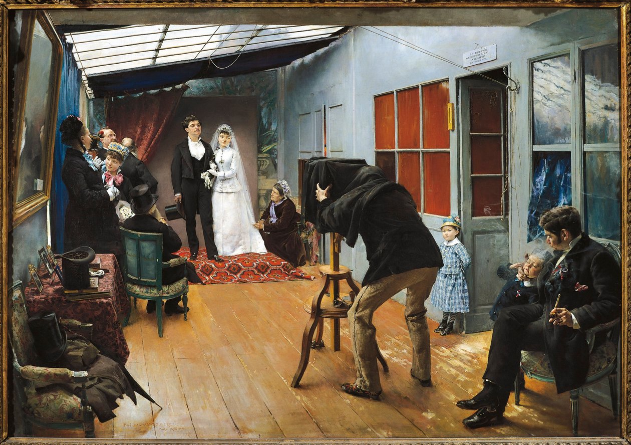 Mariage chez le photographe - Pascal Adolphe Jean Dagnan Bouveret