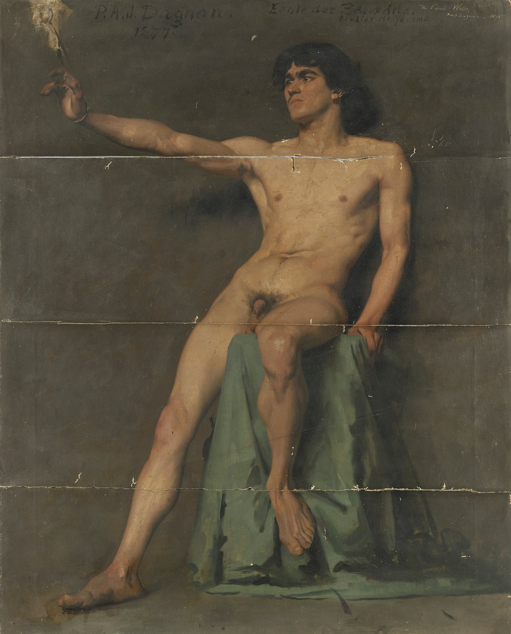 Étude de nu masculin - Pascal Adolphe Jean Dagnan Bouveret
