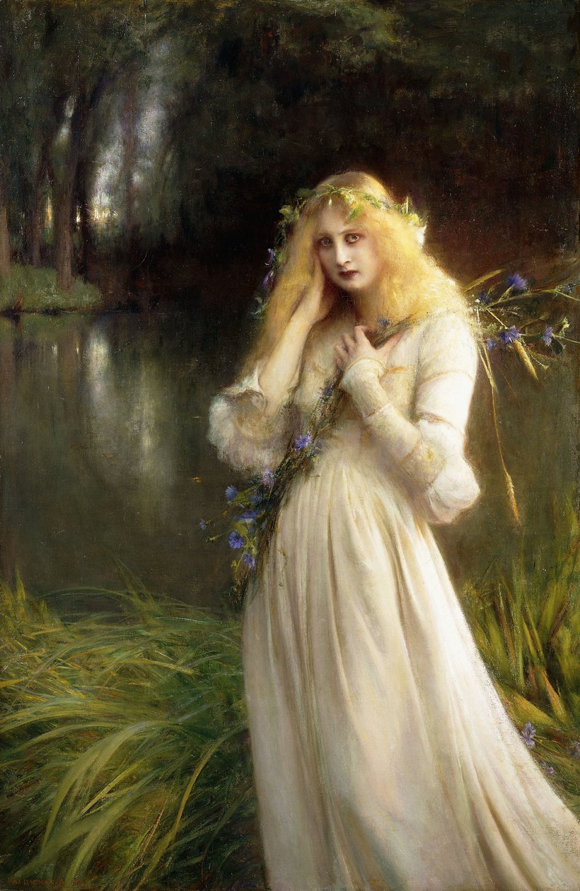 Ophélie, 1909 - Pascal Adolphe Jean Dagnan Bouveret
