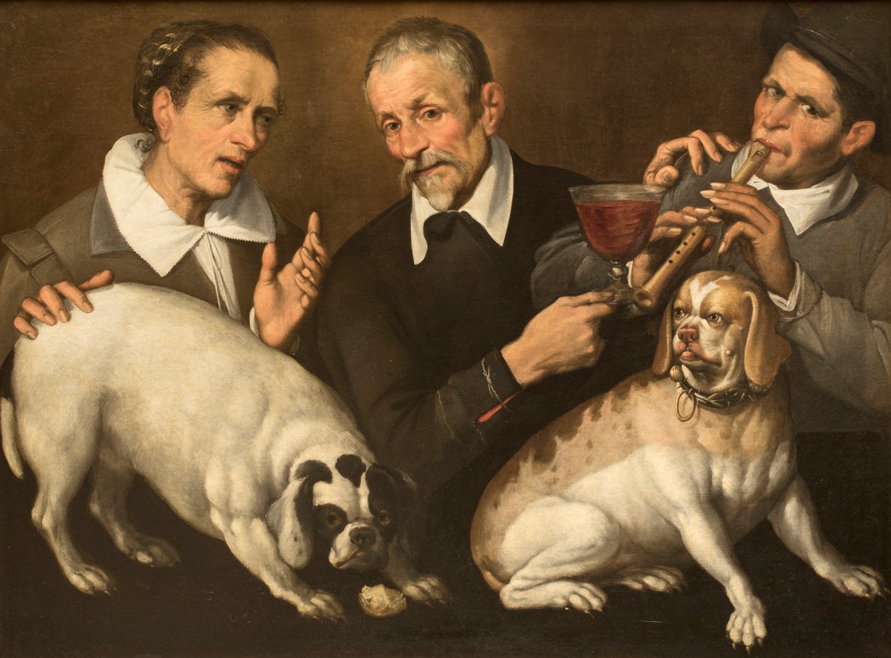 Joueur de zufolo, 1585-1590 - Passerotti