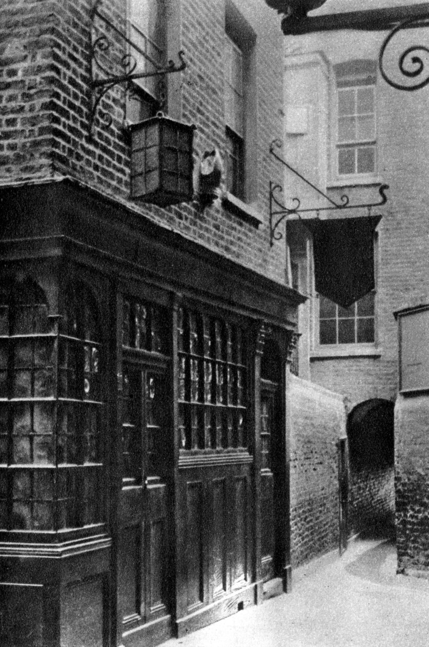 La taverne Mitre, Londres, 1926-1927 - Paterson