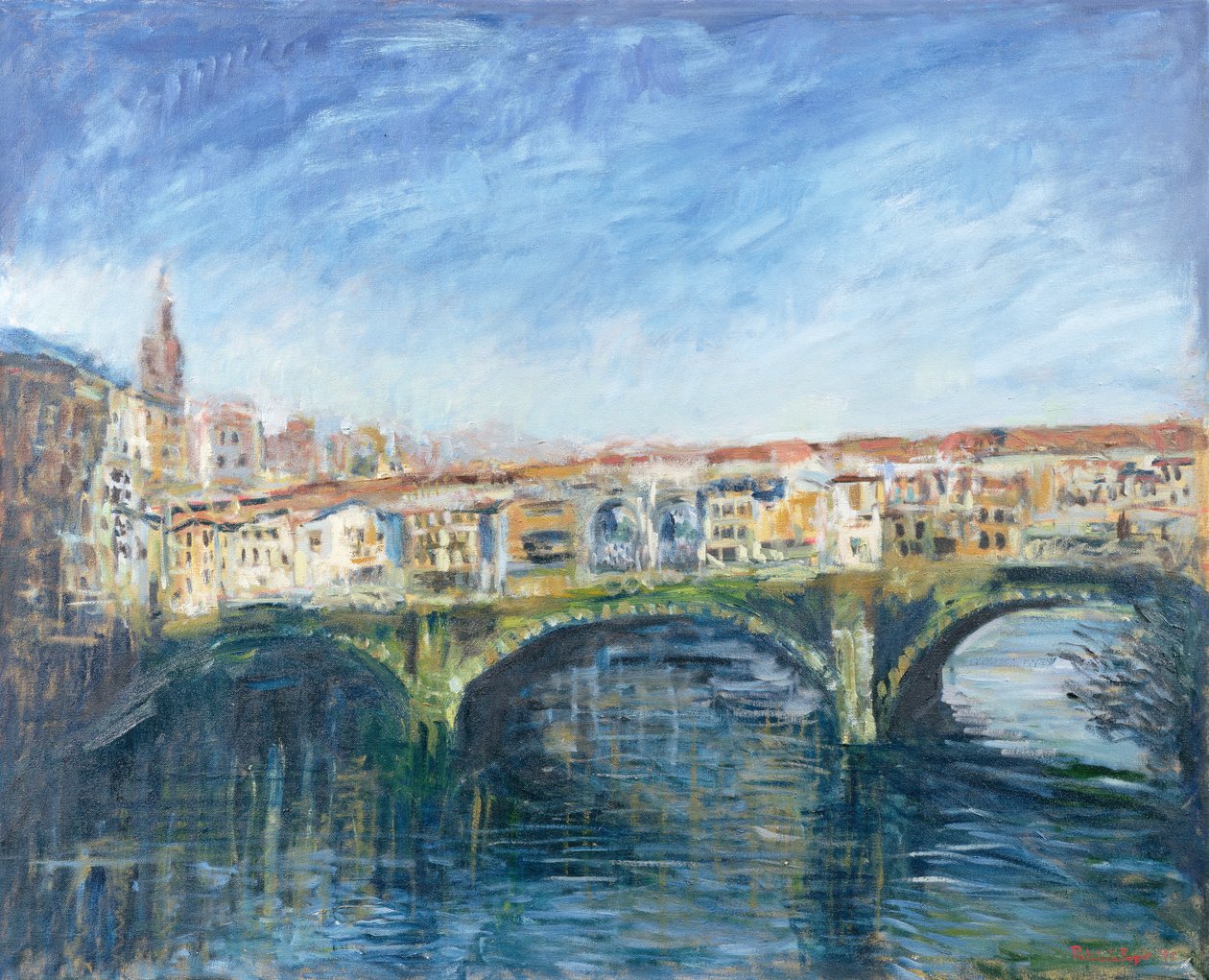 Le Ponte Vecchio, Florence, 1995 - Patricia Espir