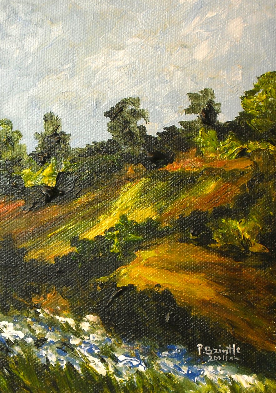 Bleuets à Trouin, 2014 - Patricia Brintle