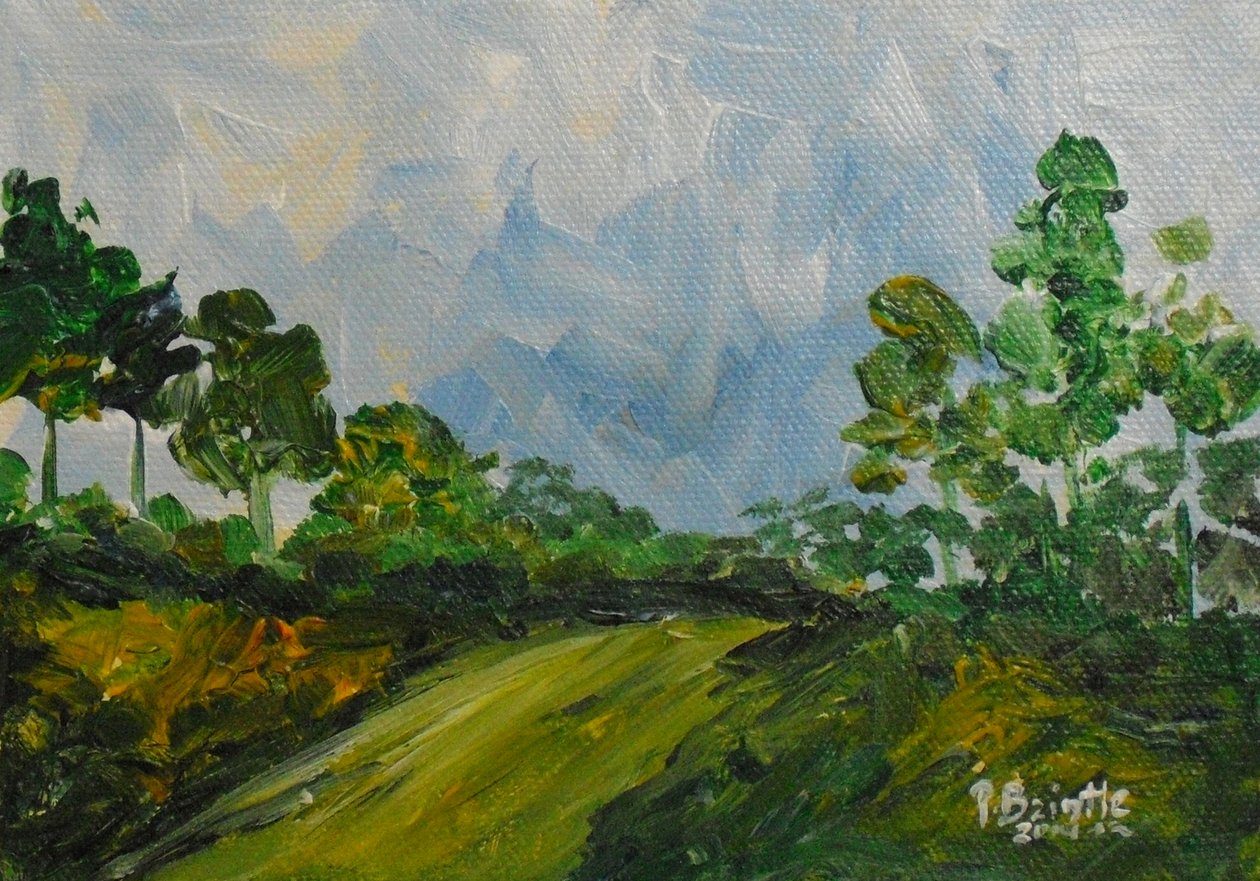 En bas de la colline, 2014 - Patricia Brintle