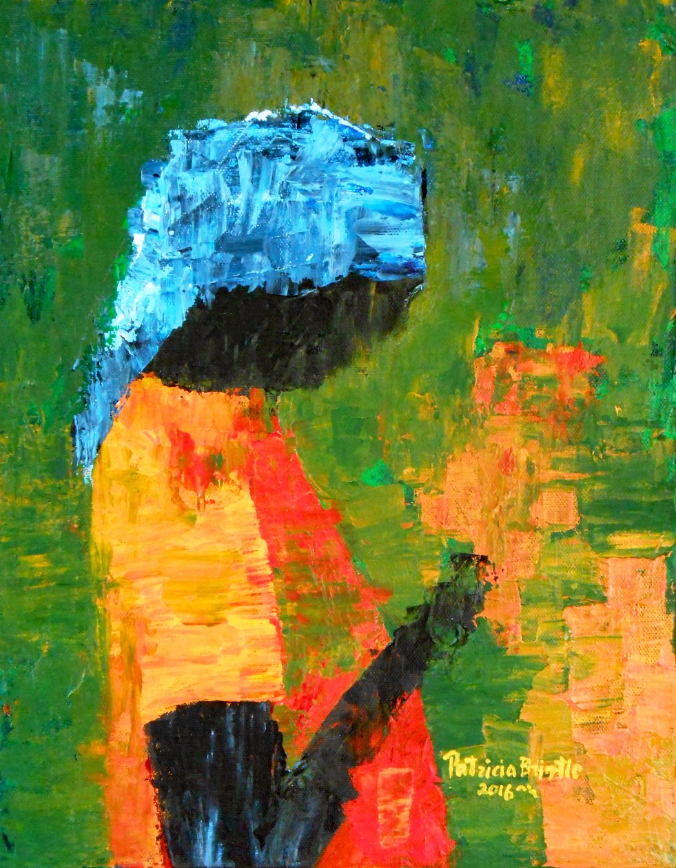 Fleurs en main, 2016 - Patricia Brintle
