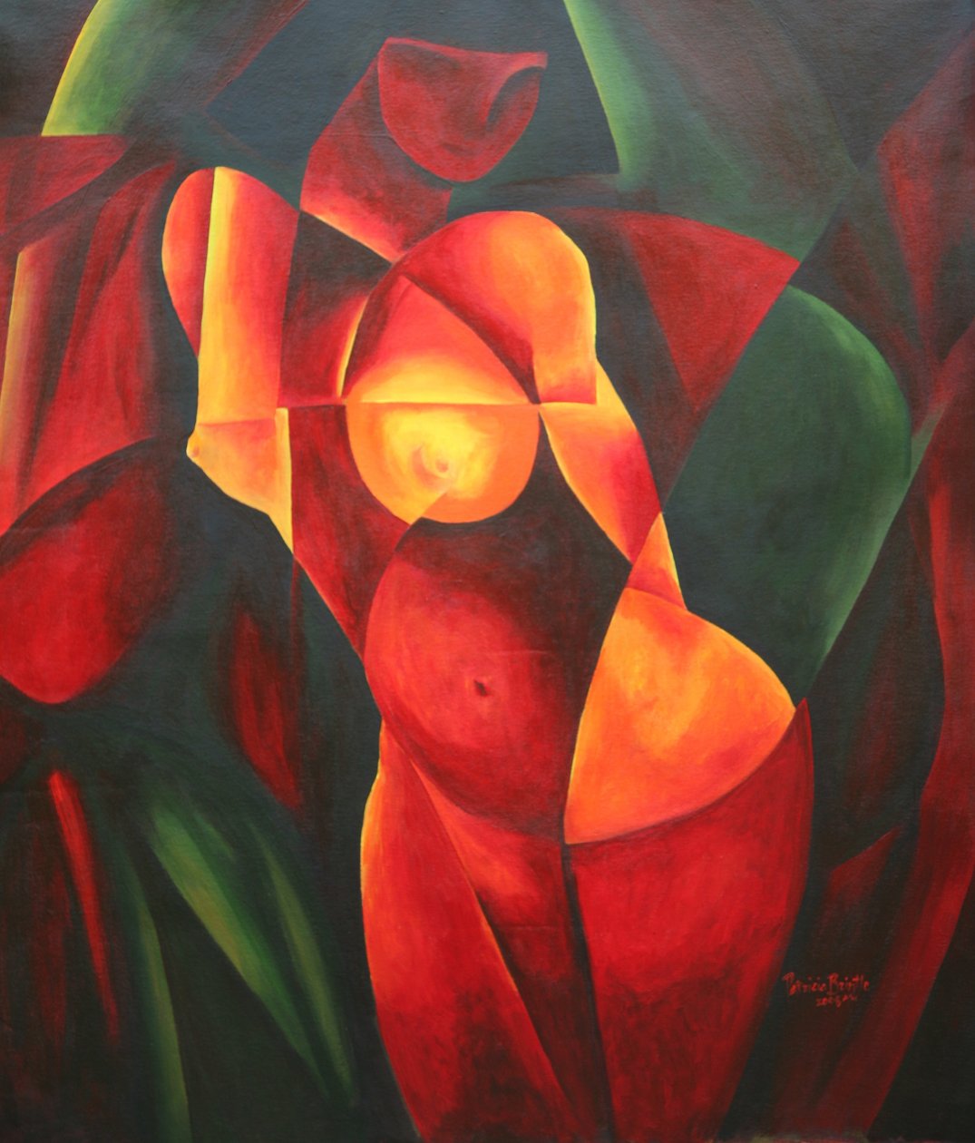 Rideau vert, 2008 - Patricia Brintle