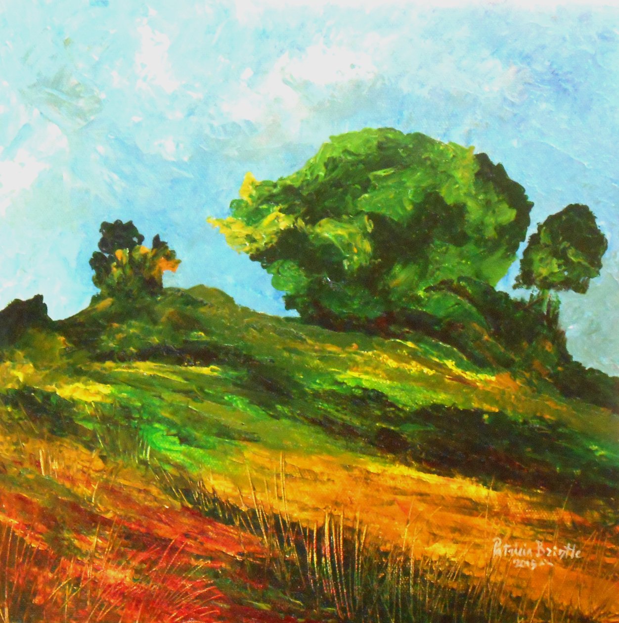 Route vers Mayette, 2015 - Patricia Brintle