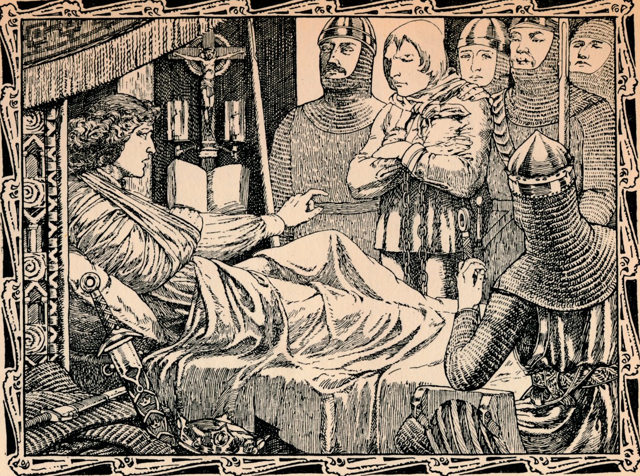 Mort du roi Richard I, 1902 - Patten Wilson