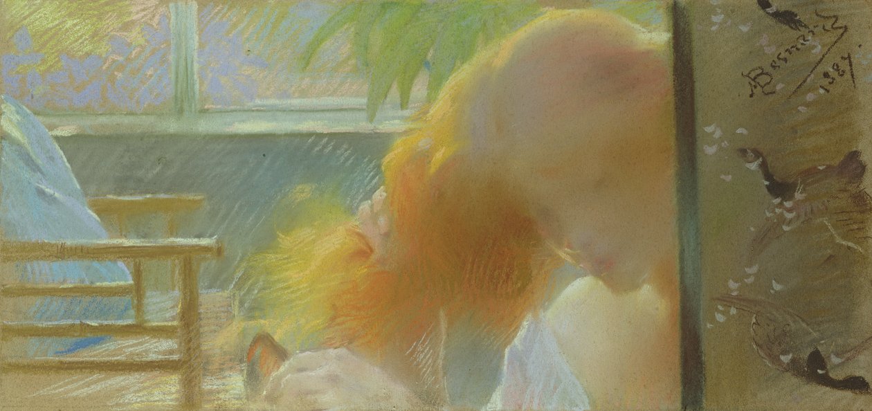 Le Modèle, 1887 - Paul Albert Besnard