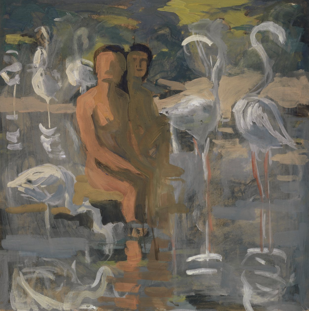 Flamants roses - Paul Altherr