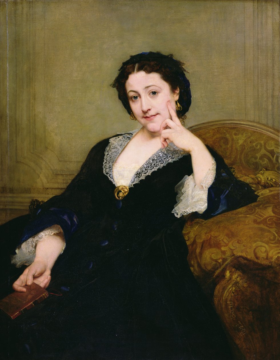 Madeleine Brohant (1833-1900) de la Comédie-Française, 1860 - Paul Baudry