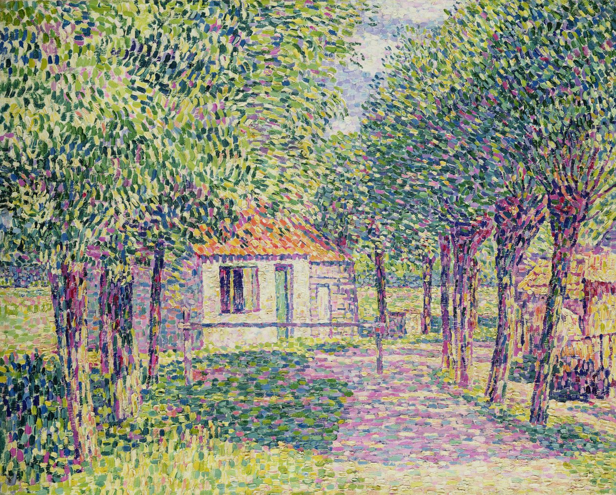 Maison sous les saules - Paul Baum